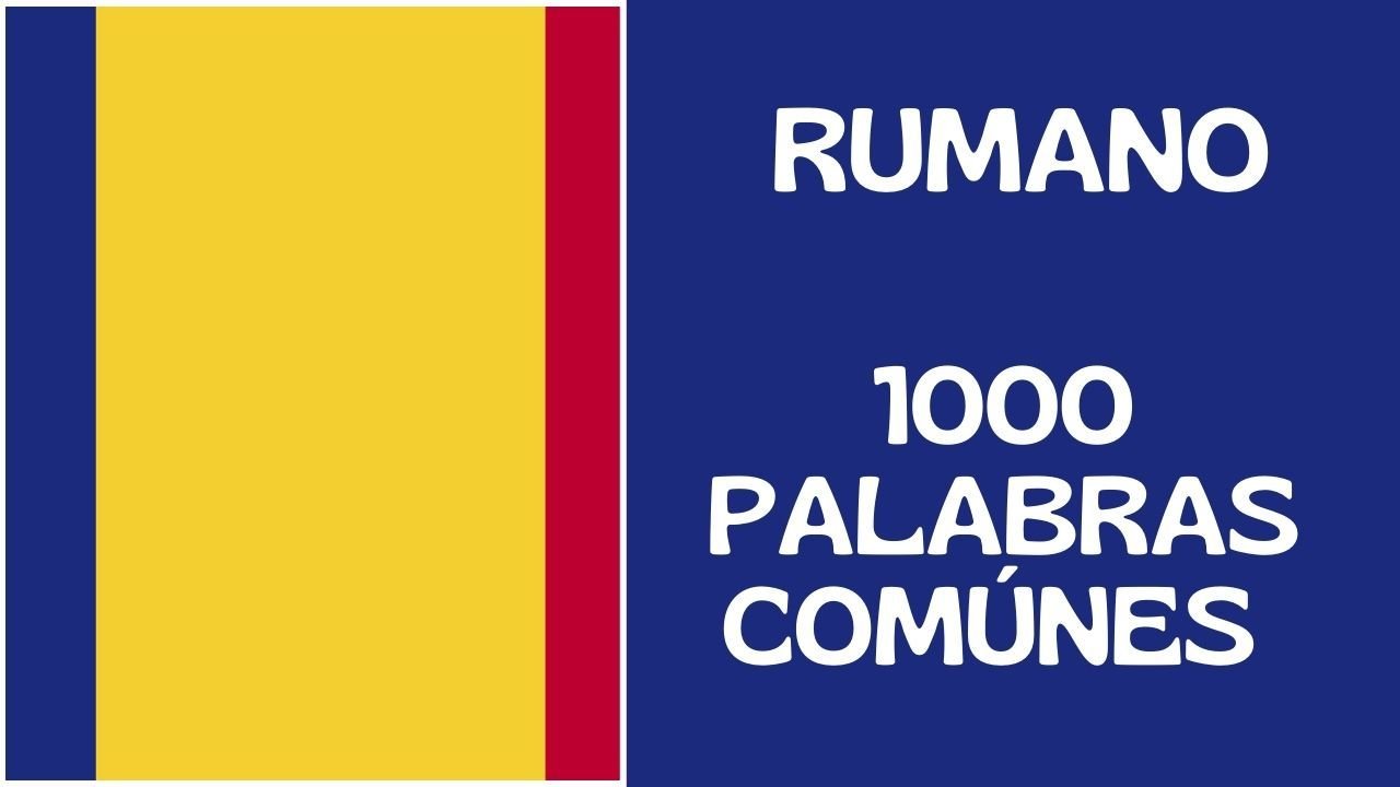 mila palabras comunes rumano