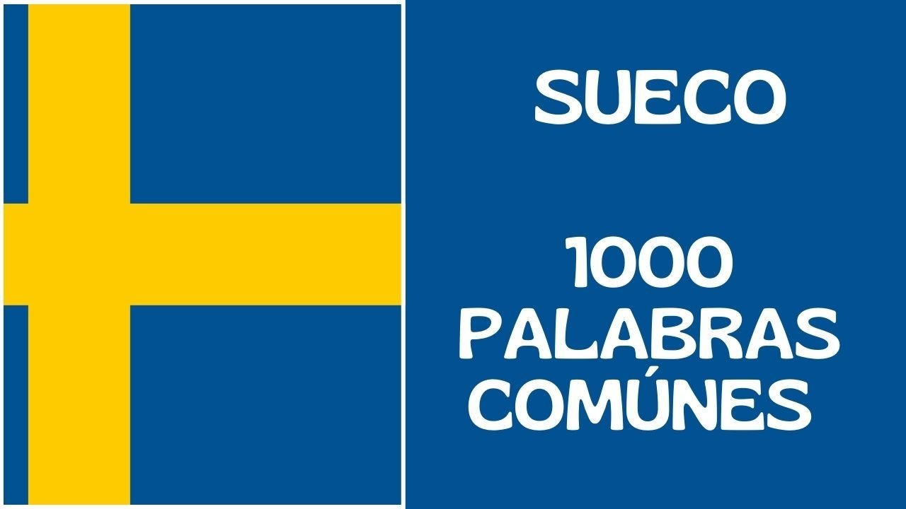 mil palabras en sueco