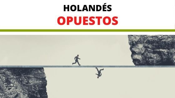 Opuestos en Holandés