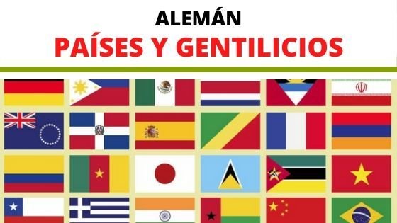 Países en Alemán Español