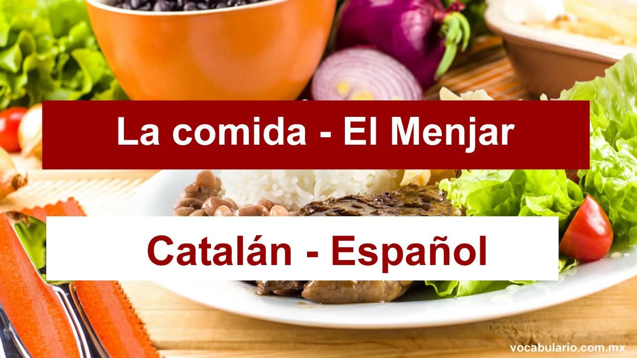 Comida en CATALÁN 🍳
