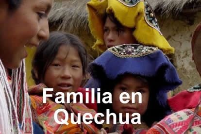 Familia en QUECHUA