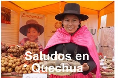 Saludos y frases de cortesía en QUECHUA