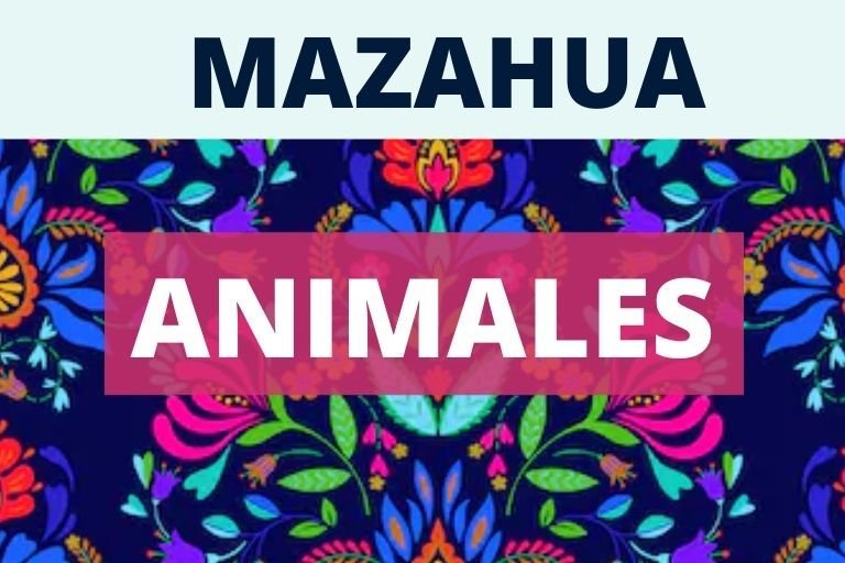 Animales en Mazahua
