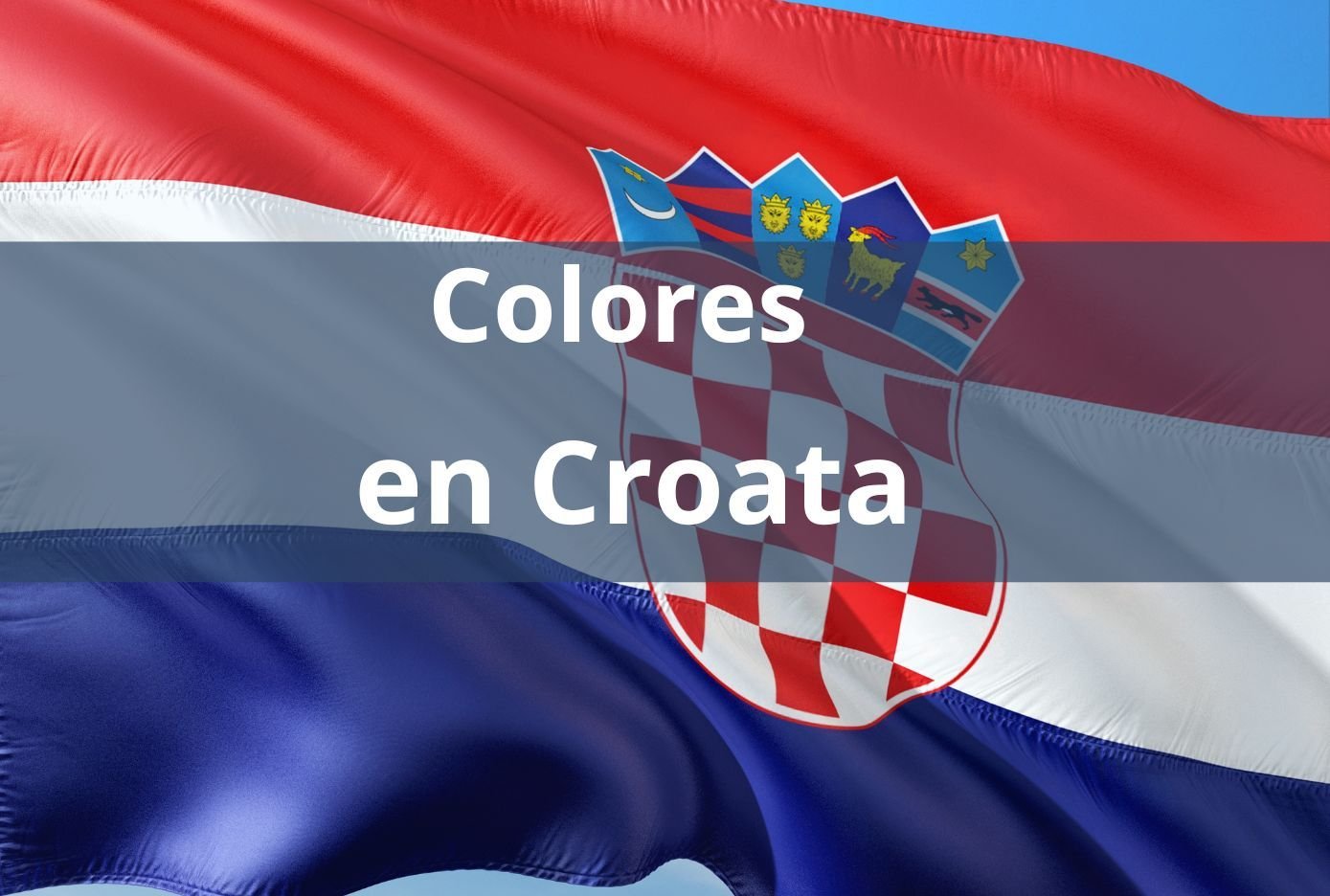 Como se dicen los colores en Croata