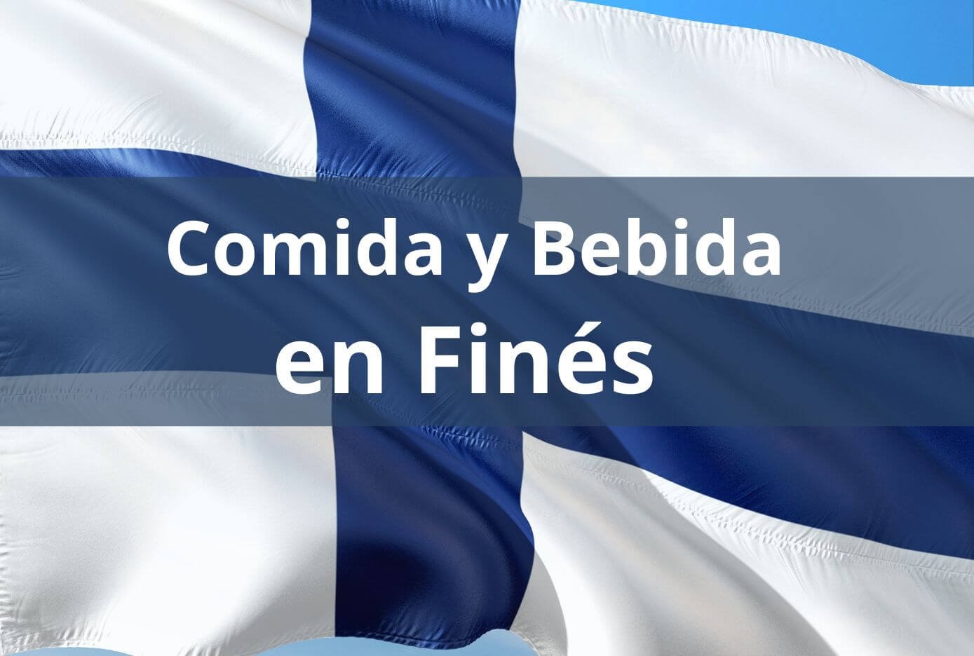 Cómo decir la comida y bebida en Finés