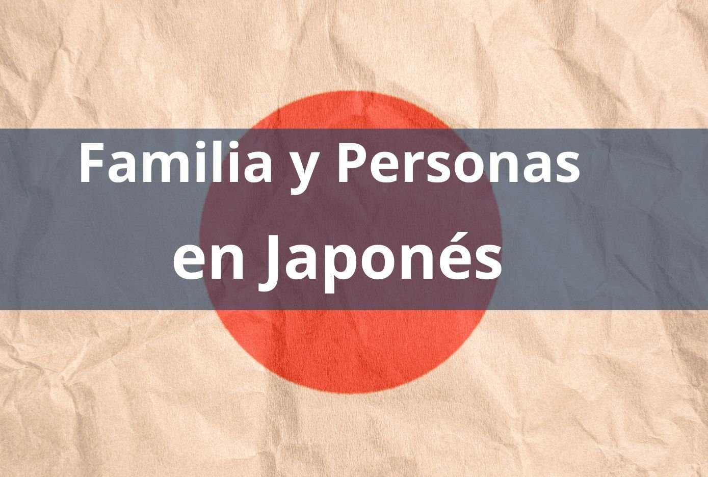 familia en japones