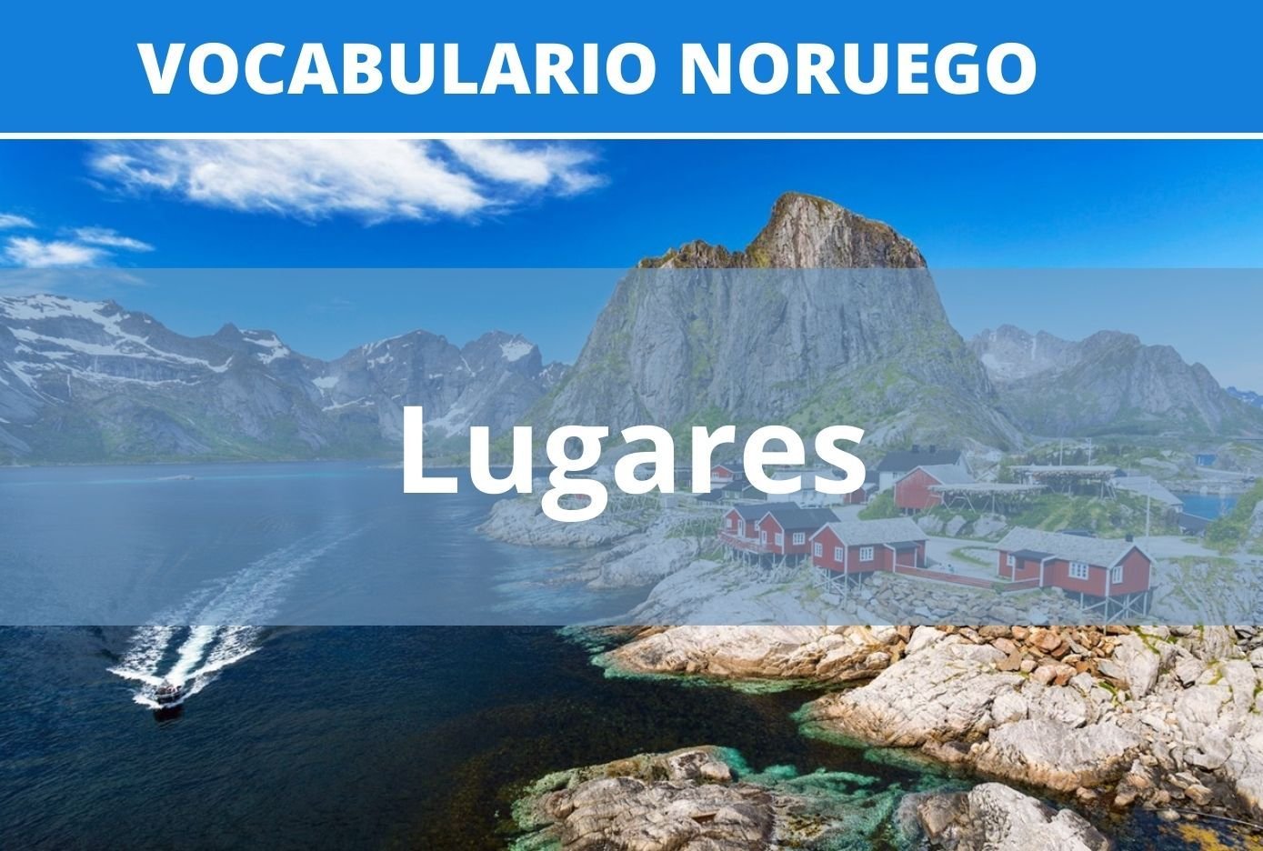 Lugares básicos en Noruego
