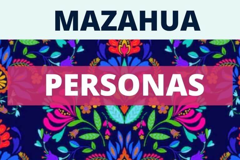 Listado de Personas en Mazahua