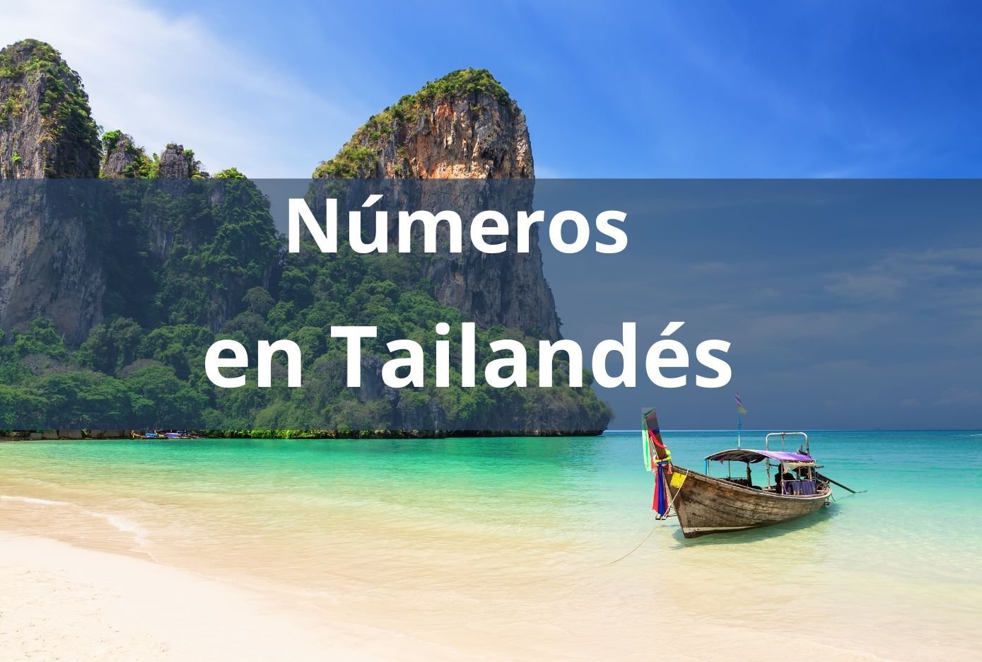 Cómo decir los números en Tailandés